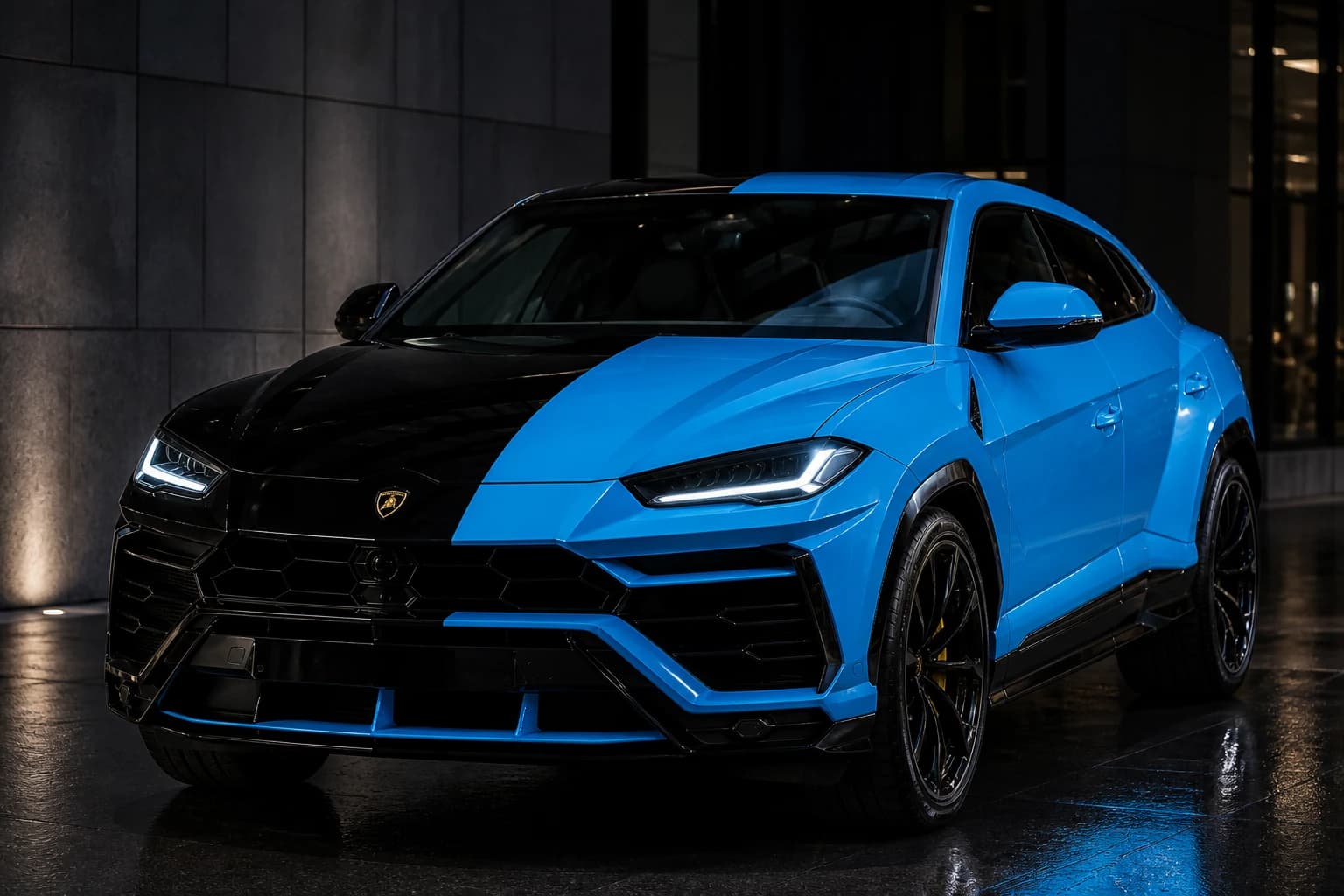 Gloss vinyl wrap example