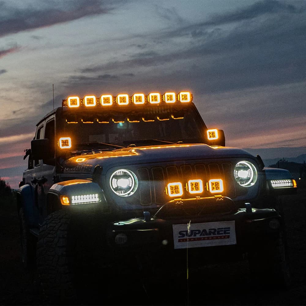 Bar & Pods off-road lighting install